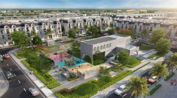 Phối cảnh công viên trung tâm dự án