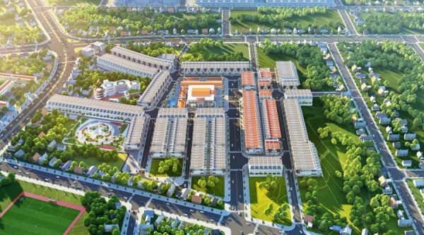 Mặt bằng 3D toàn dự án